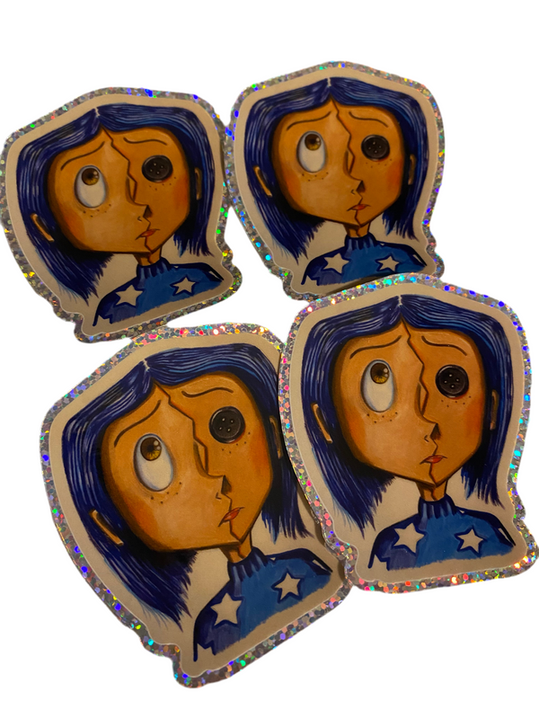 Coraline stickers